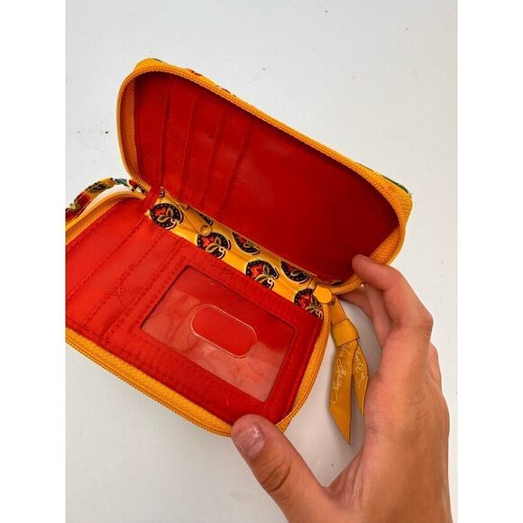 Vera Bradley Women's Floral Zipper Wallet Multicolor - Picture 2 of 2